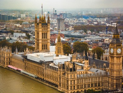 UK parliament building where porn ban law was passed
