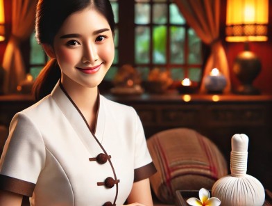 Thai Masseuse Navigating Life