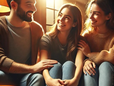 Threesome insights on trust, communication, empowerment