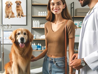 Vet visit leads to unexpected connection.